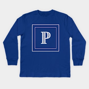 P Monogram Kids Long Sleeve T-Shirt